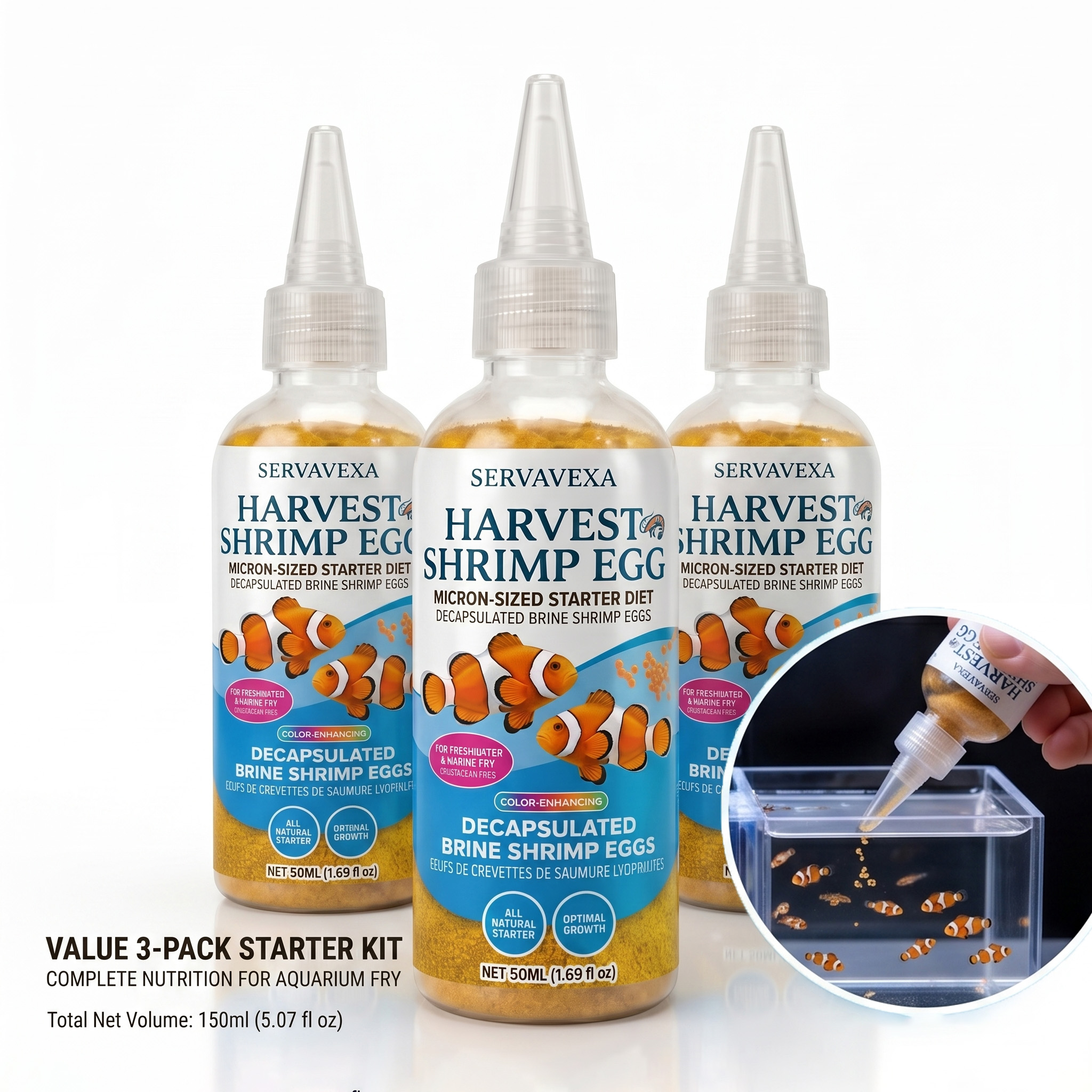 Fish Food Flake - High Protein Fish Food for Betta