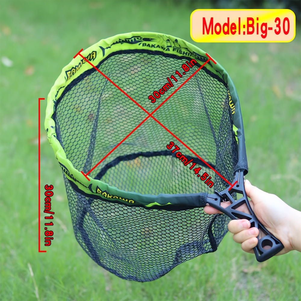 BAKAWA Folding Fishing Net Sho - đánh giá và giá Fish Net Handle