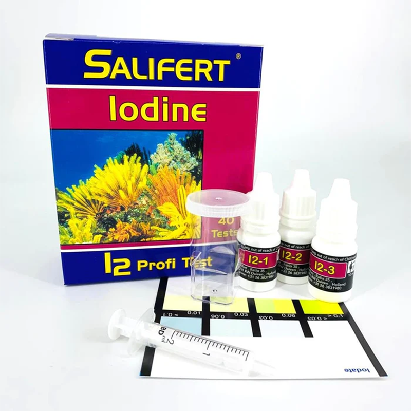 Salifert Iodine I2 Profi-Test  - đánh giá và giá Aquarium Test Kit