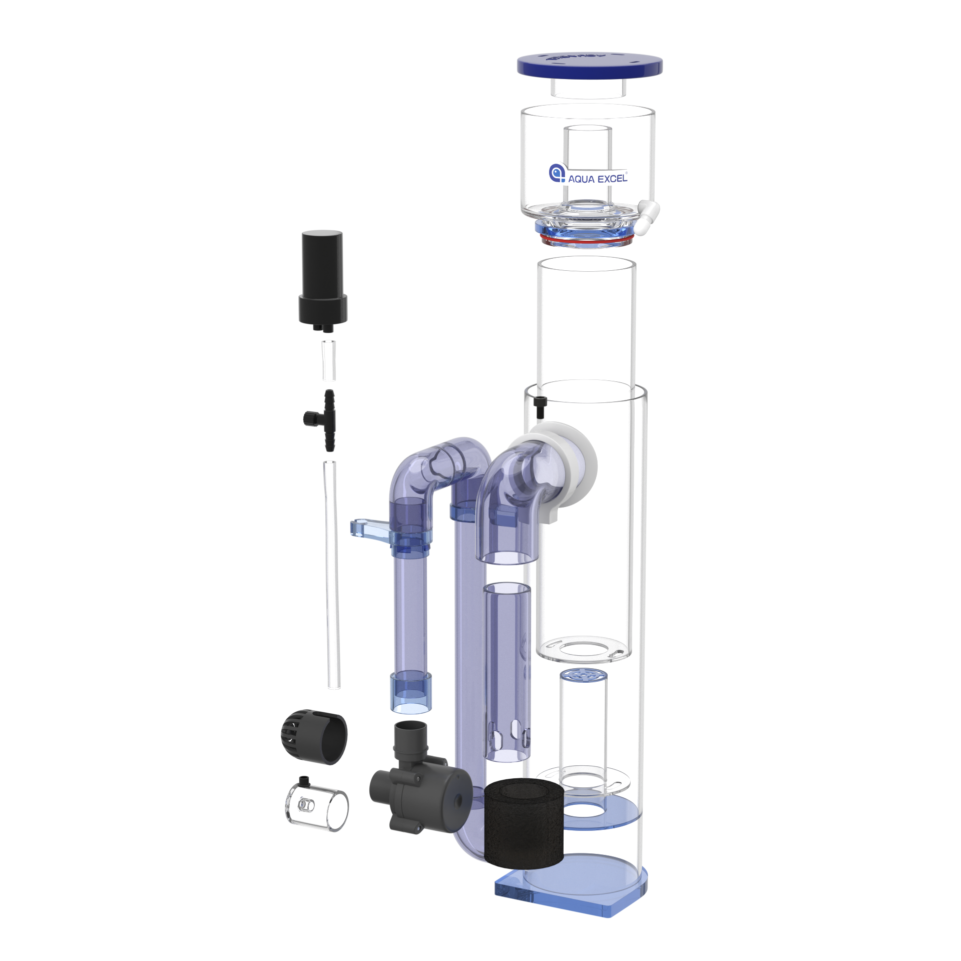 AQUA EXCEL AE-75H/100H Hang-on - đánh giá và giá Protein Skimmer Reef