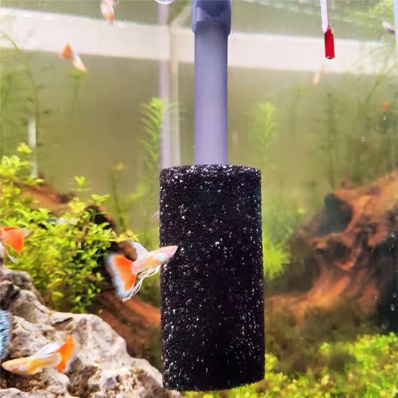 5 Pack Pre-Filter Sponge Aquar - đánh giá và giá Aquarium Fish Black