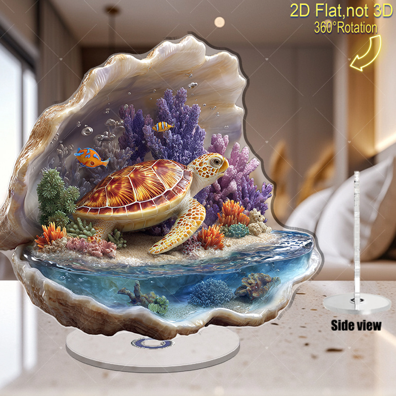 A set of 2D flat rotating turt - đánh giá và giá Aquarium Fish In Nemo