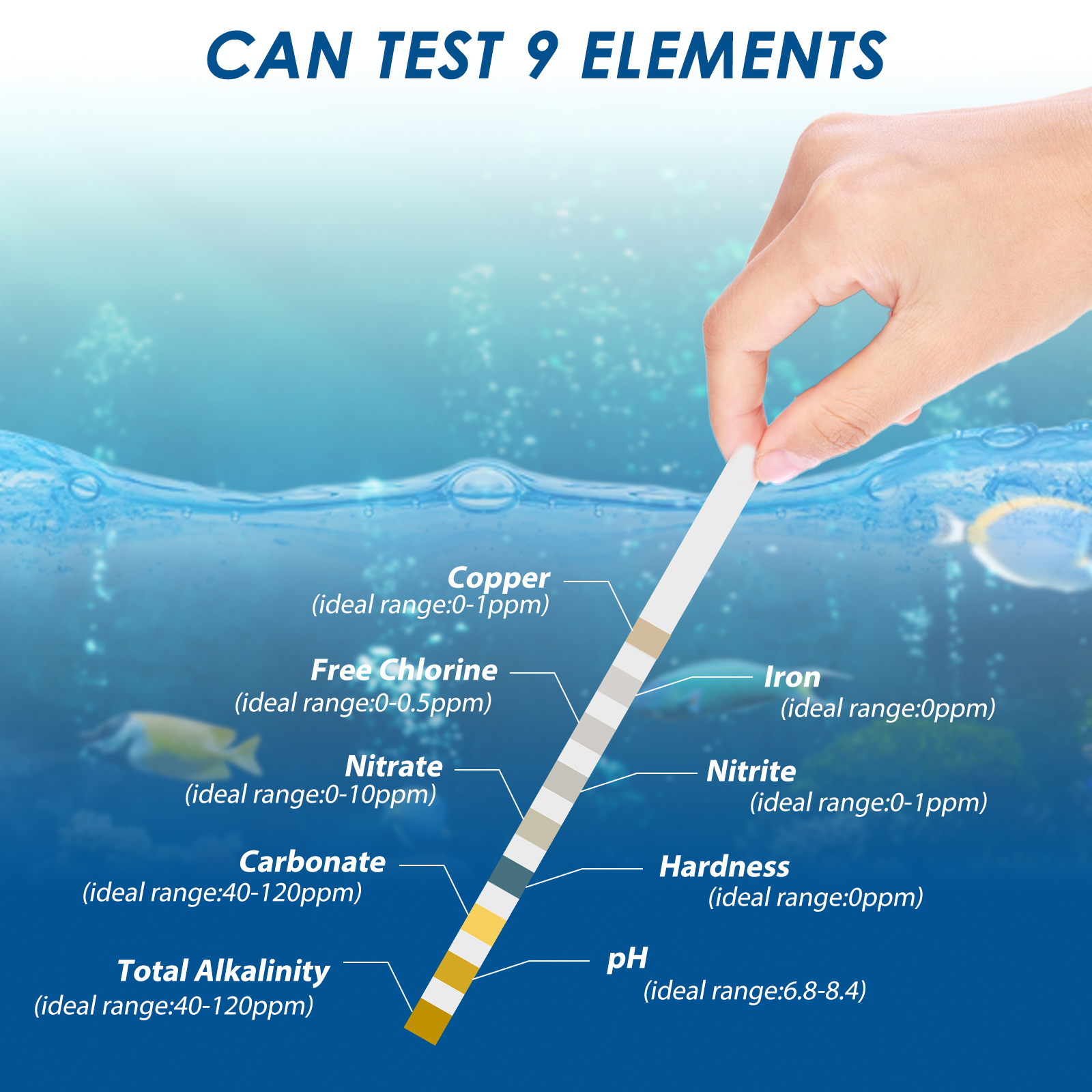 100Pcs Aquarium Test Strips Wa - đánh giá và giá Aquarium Test Kit