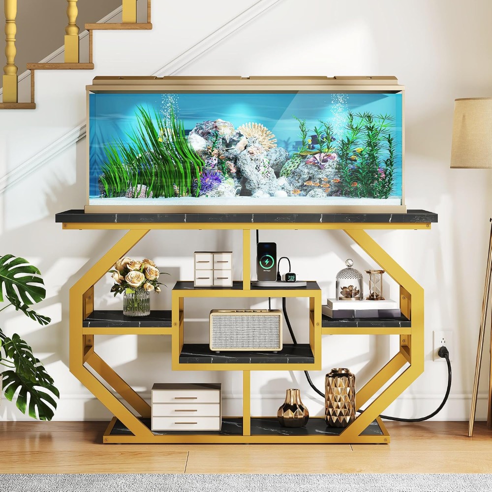 55-75 Gallon Aquarium Stand wi - đánh giá và giá Aquarium Fish Black