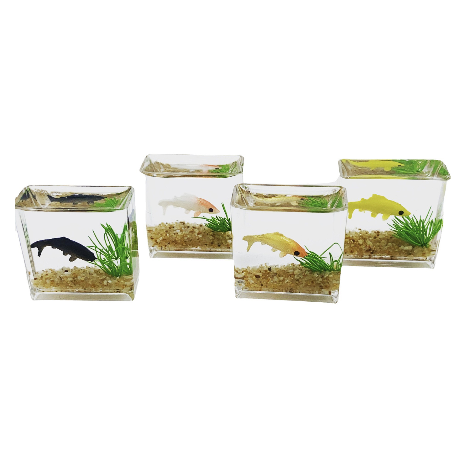 Dollhouse Miniature Glass Fish - đánh giá và giá Aquarium Fish To Buy