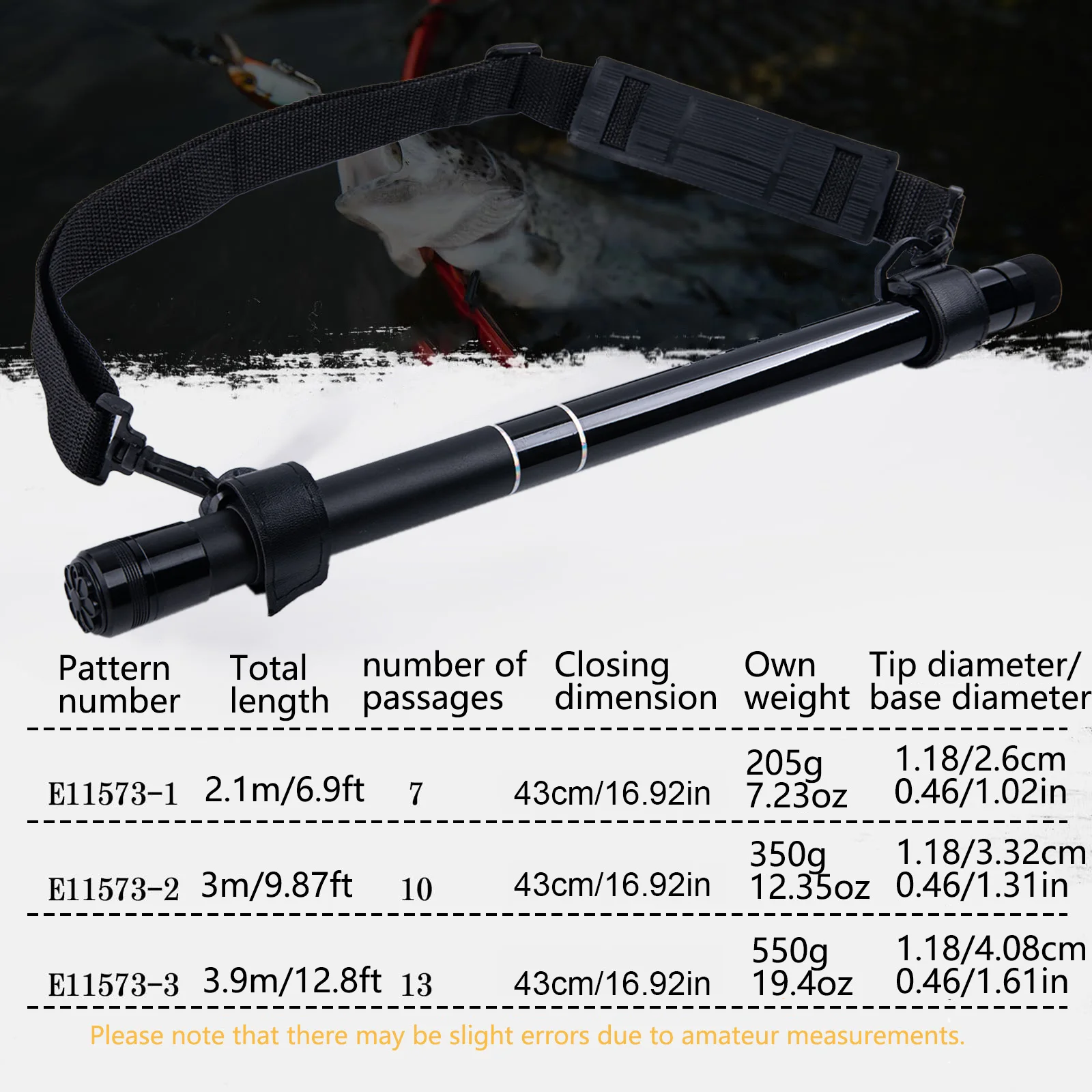 Goture Portable Fishing Net Po - đánh giá và giá Fish Net Handle