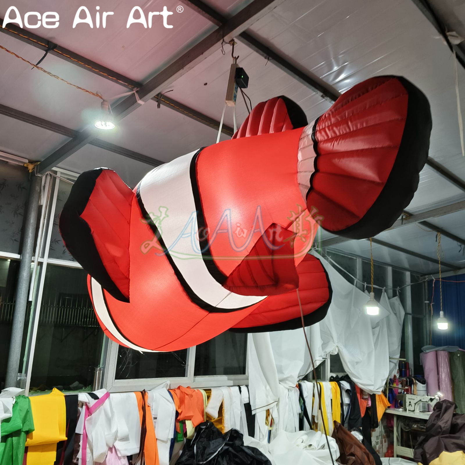 Inflatable Giant Clownfish Toy - đánh giá và giá Aquarium Fish In Nemo