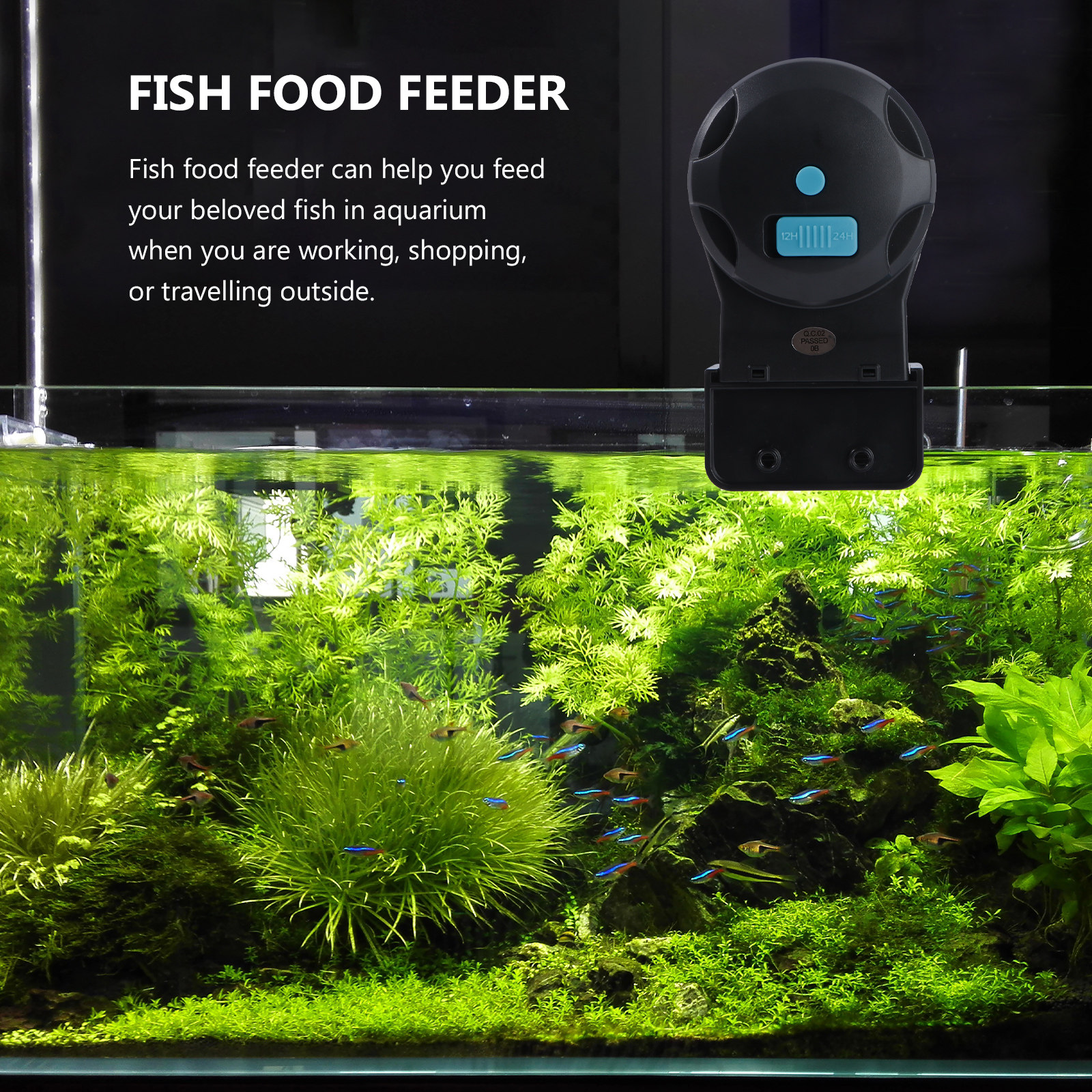 Fish Food Feeder Automatic Aqu - đánh giá và giá Fish Food Flake