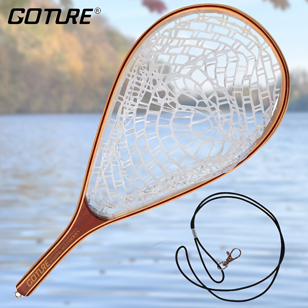 Goture Fly Fishing Net - Fish- - đánh giá và giá Fish Net Handle
