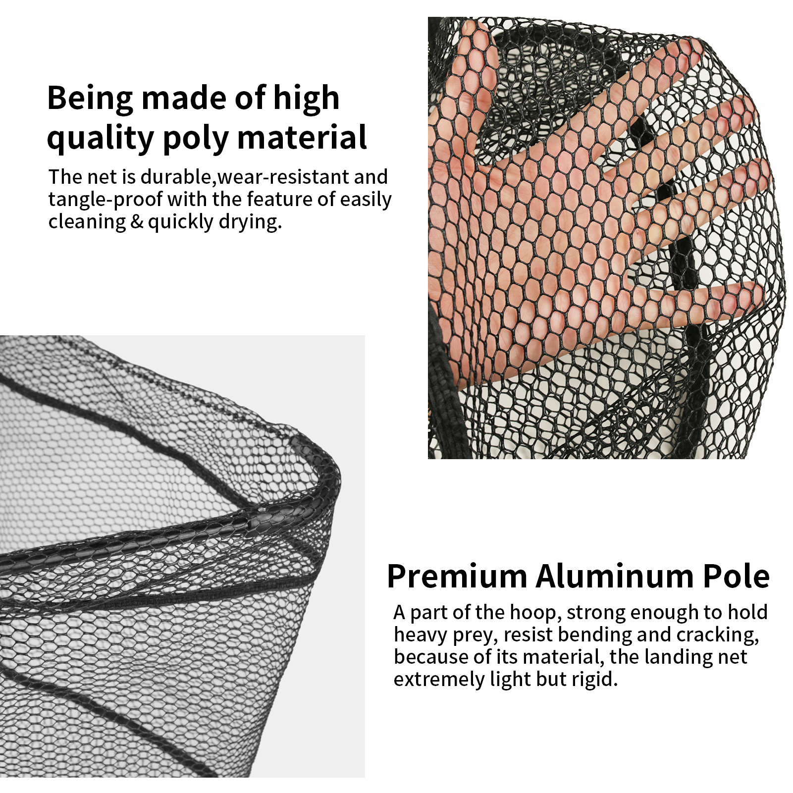 Fishing Net Collapsible Fish L - đánh giá và giá Fish Net Handle