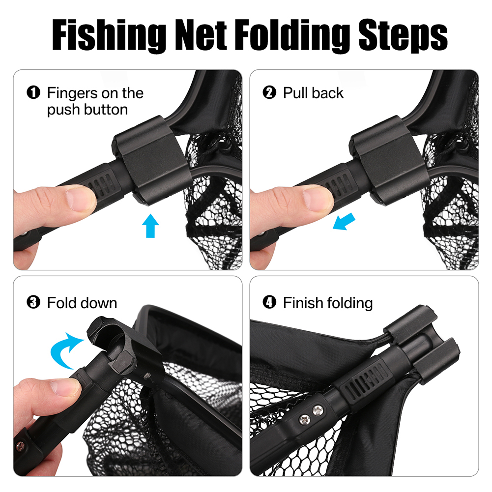 Floating Fishing Net for Fly F - đánh giá và giá Fish Net Handle