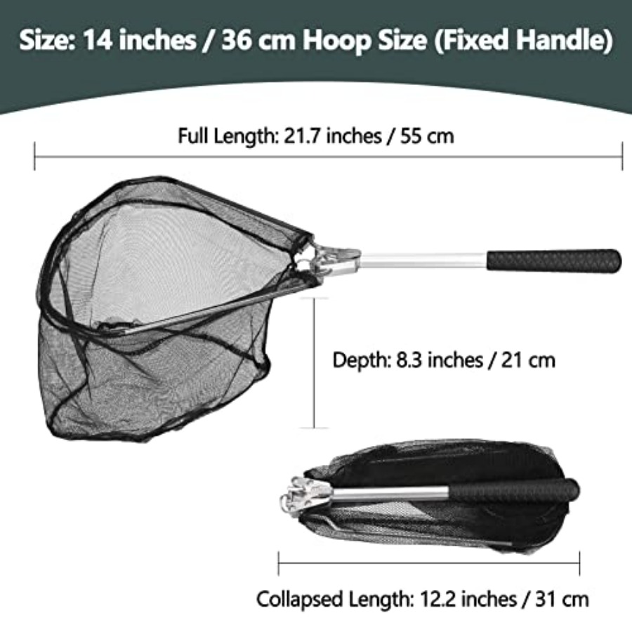 Fishing Landing Net with Teles - đánh giá và giá Fish Net Handle