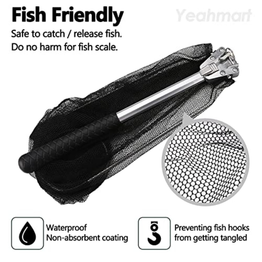 Fishing Landing Net with Teles - đánh giá và giá Fish Net Handle