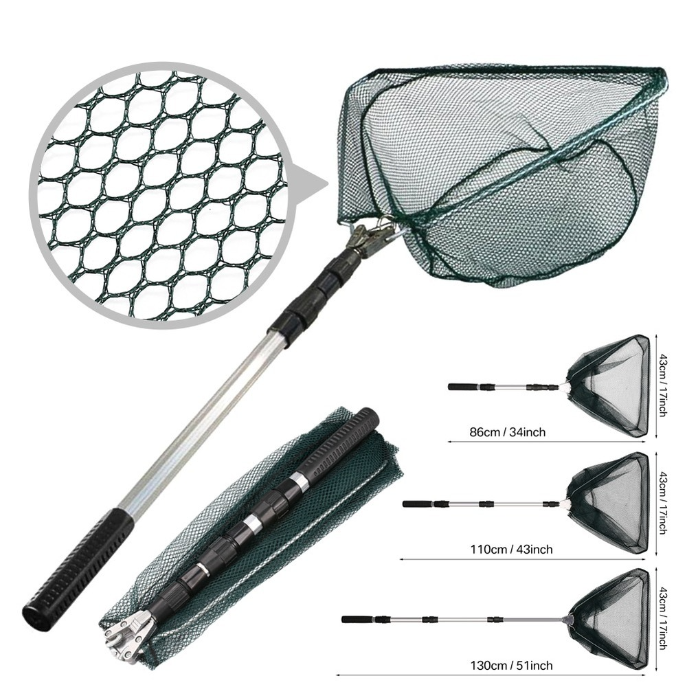 Fishing Landing Net Aluminum A - đánh giá và giá Fish Net Handle