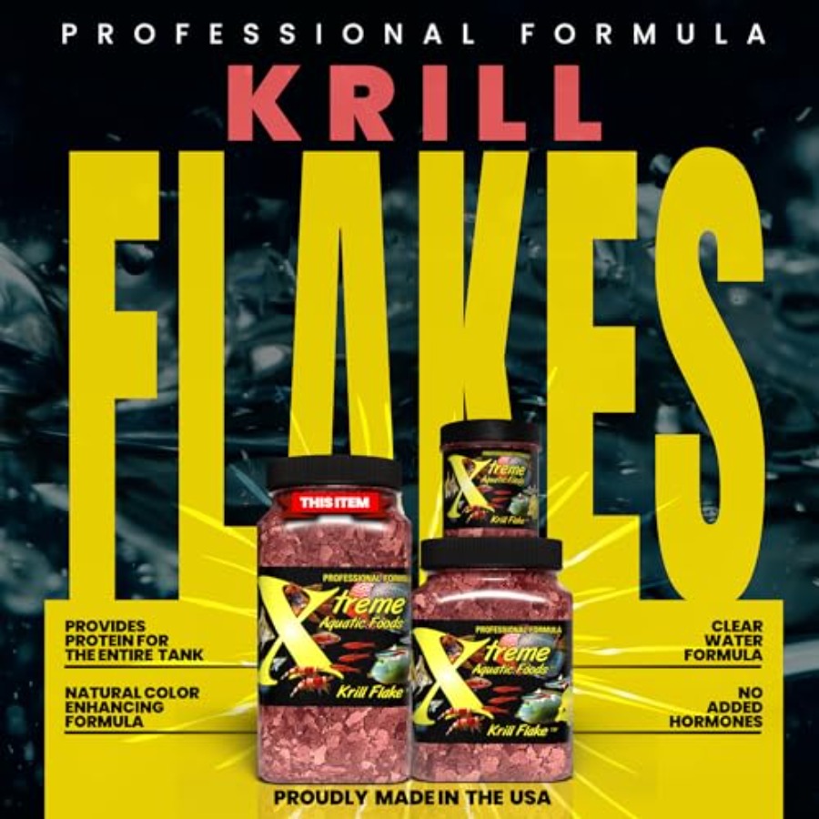 Xtreme Krill Flakes - Premium  - đánh giá và giá Fish Food Flake