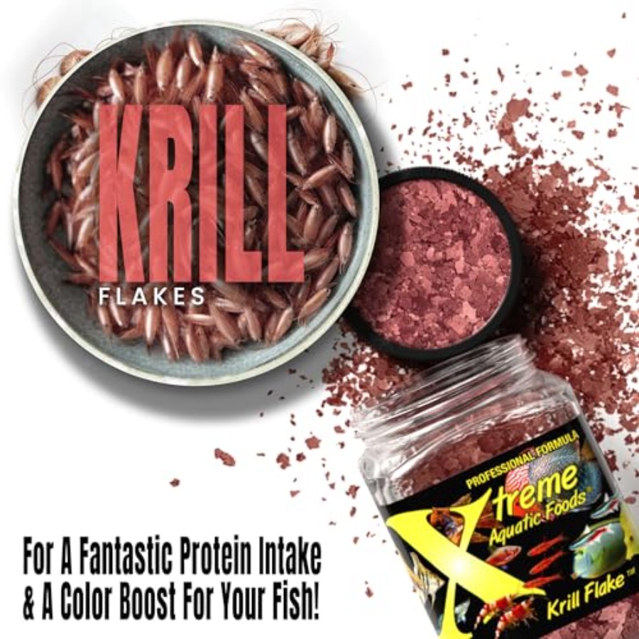 Xtreme Krill Flakes - Premium  - đánh giá và giá Fish Food Flake
